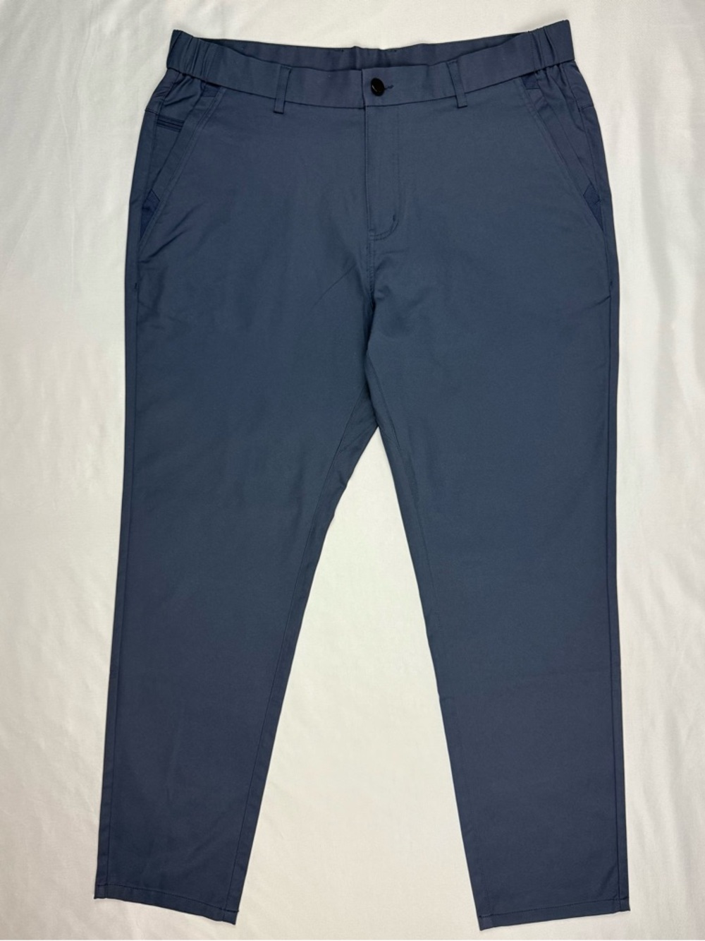 Jack Archer Mens Jetsetter Tech Pants 35 x 29 Deep Blue Slim Fit C1